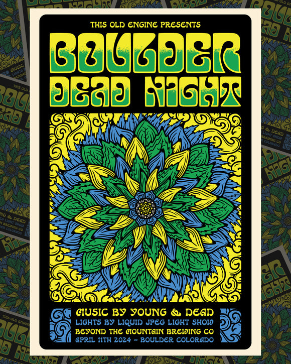 Boulder Dead Night Poster (April 2024)