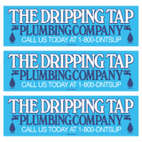 Dripping Tap Plumbing Co Bumper Sticker