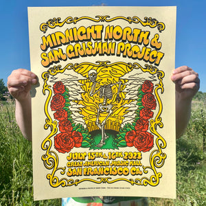 Midnight North & Sam Grisman Project Poster