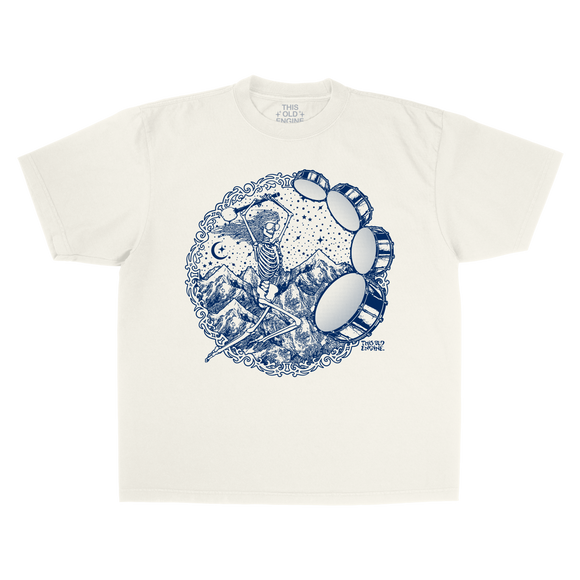 Drums In Space Shirt (Ivory)