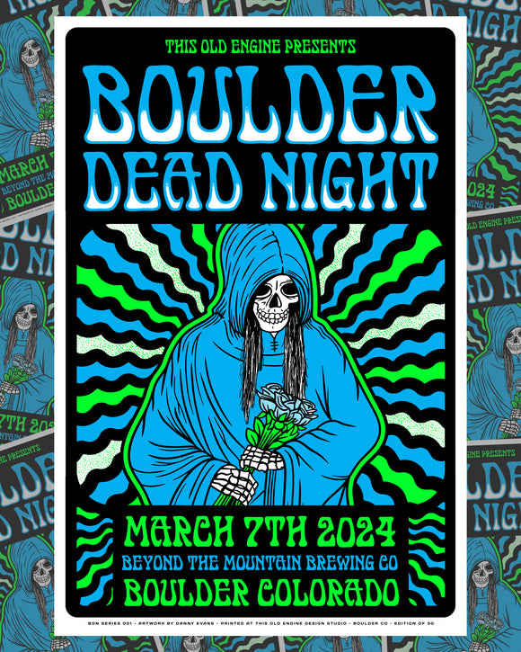 Boulder Dead Night Poster (March 2024)