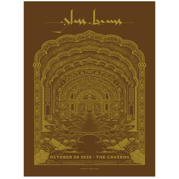 Glass Beams Caverns 2025 AP Poster