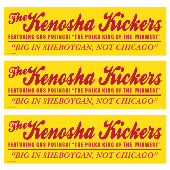 Kenosha Kickers Bumper Sticker