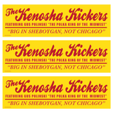 Kenosha Kickers Bumper Sticker