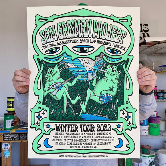 Sam Grisman Project Winter Tour Poster