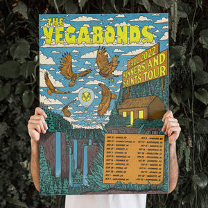 The Vegabonds Fall Tour '22 Print